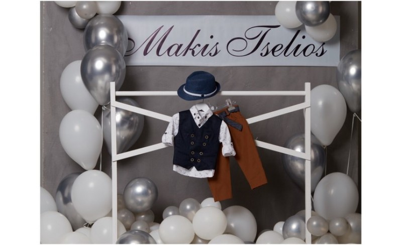 Ρουχαλάκι Βάπτισης για αγόρι Makis Tselios